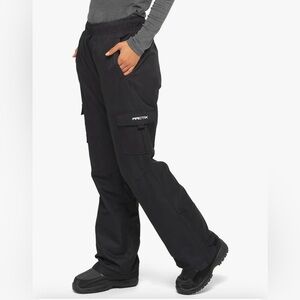 Arctix Women's Lumi Pull Over Fleece Lined Cargo Ski Pants ( Size Medium )